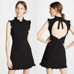 JILL by Jill Stuart Open Back Ruffle Cocktail Dress
